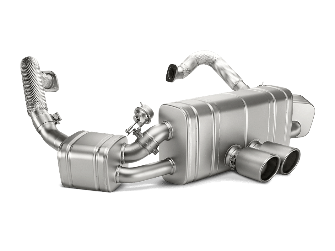 Echappement Slip-On Line Titane Akrapovic pour Porsche Cayman GT4/ Boxster Spyder (981) — image 2