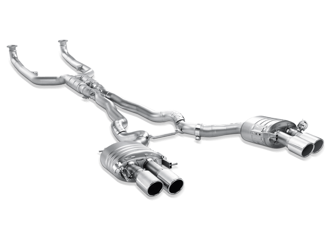Echappement Evolution Line Titanium Akrapovic pour BMW F06 M6 Gran Coupé — image 1