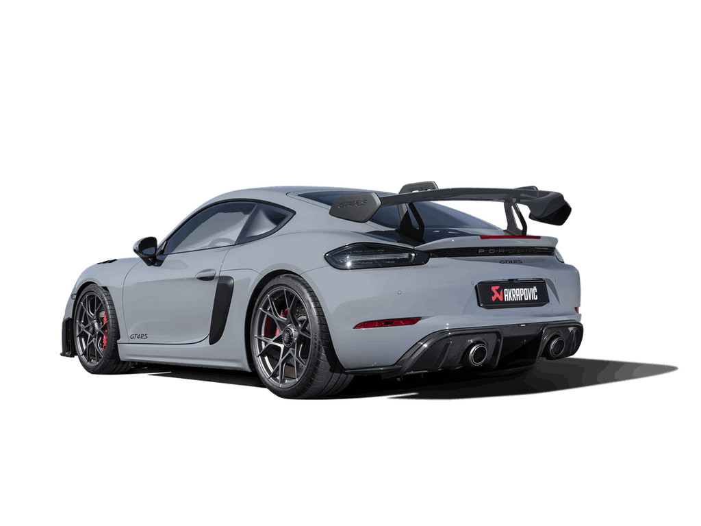 Echappement Slip-On Race Line Titanium pour Porsche 718 Cayman GT4 RS / Spyder RS — image 4
