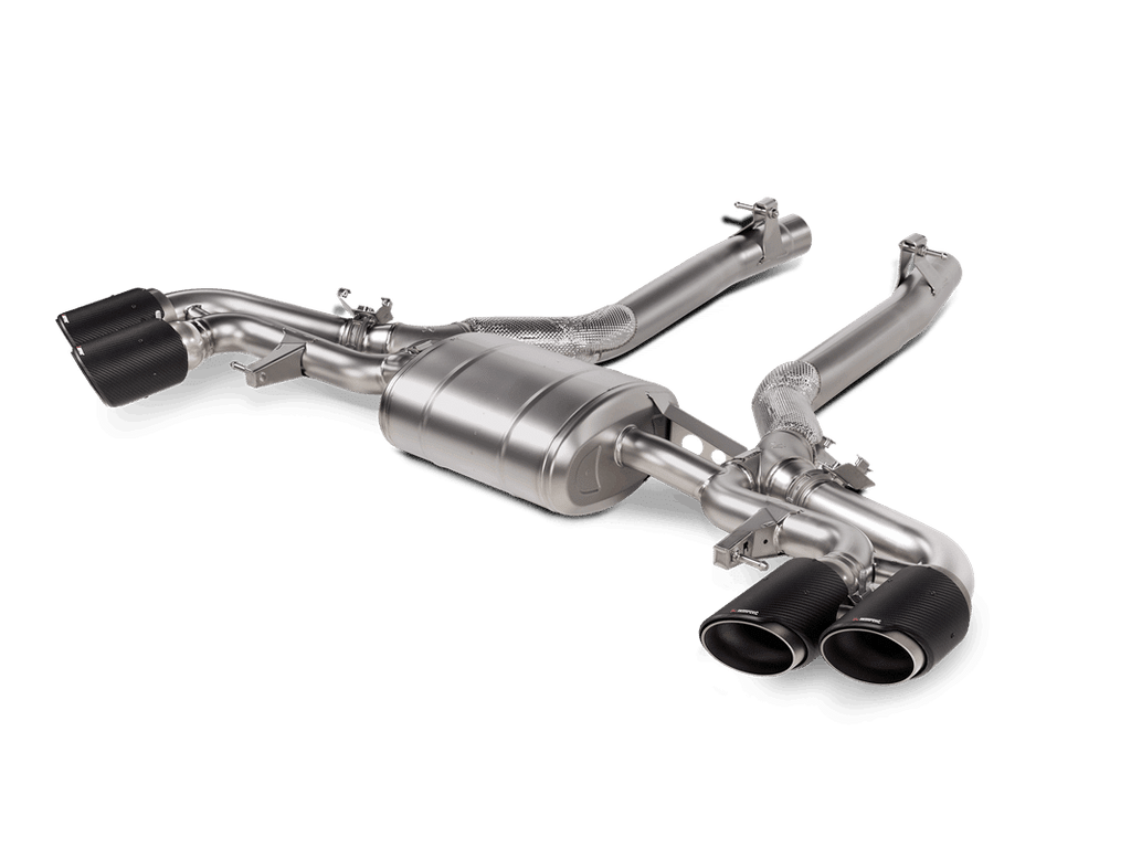 Echappement Slip-On Line Titanium Akrapovic pour BMW F95 et F96 X5M / X6M année 2020 — image 1