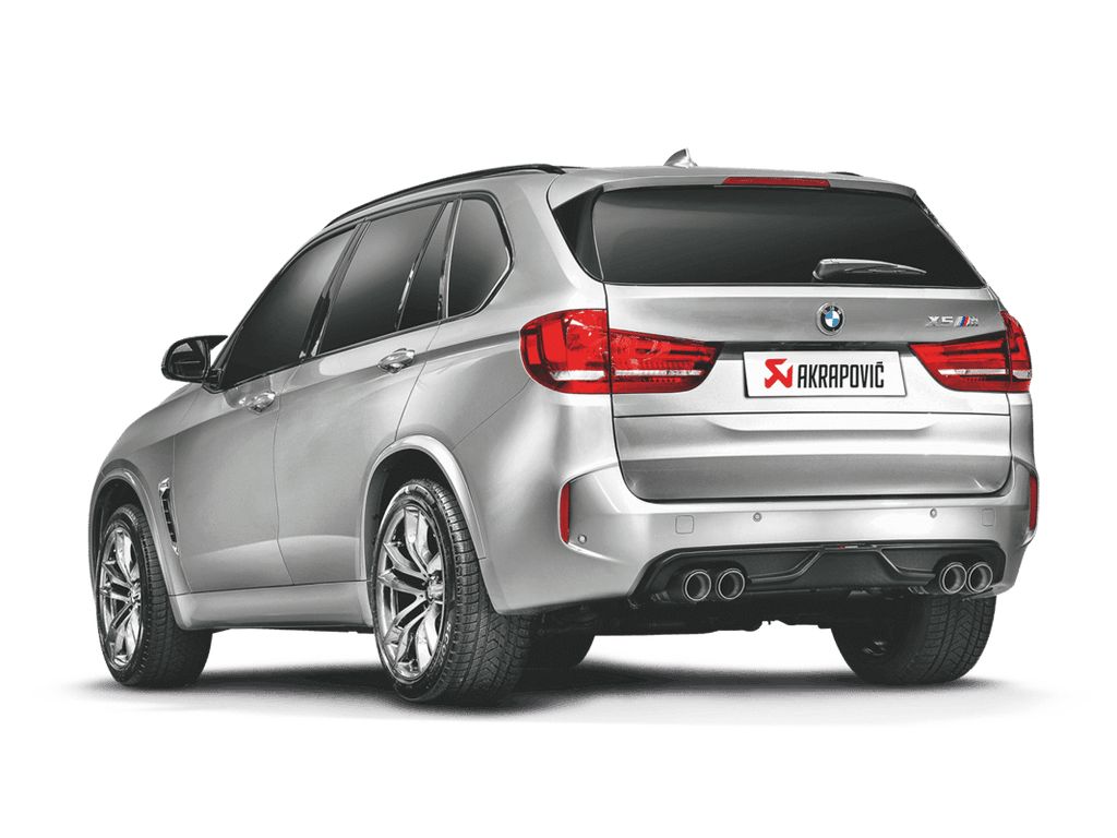 Diffuseur arrière en fibre de carbone Akrapovic pour BMW F85 X5M et X6 M F86 — image 2
