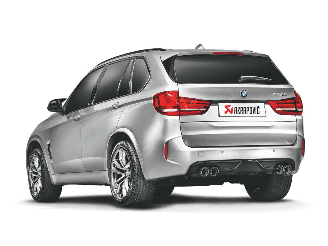 Diffuseur arrière en fibre de carbone Akrapovic pour BMW F85 X5M et X6 M F86 — image 2