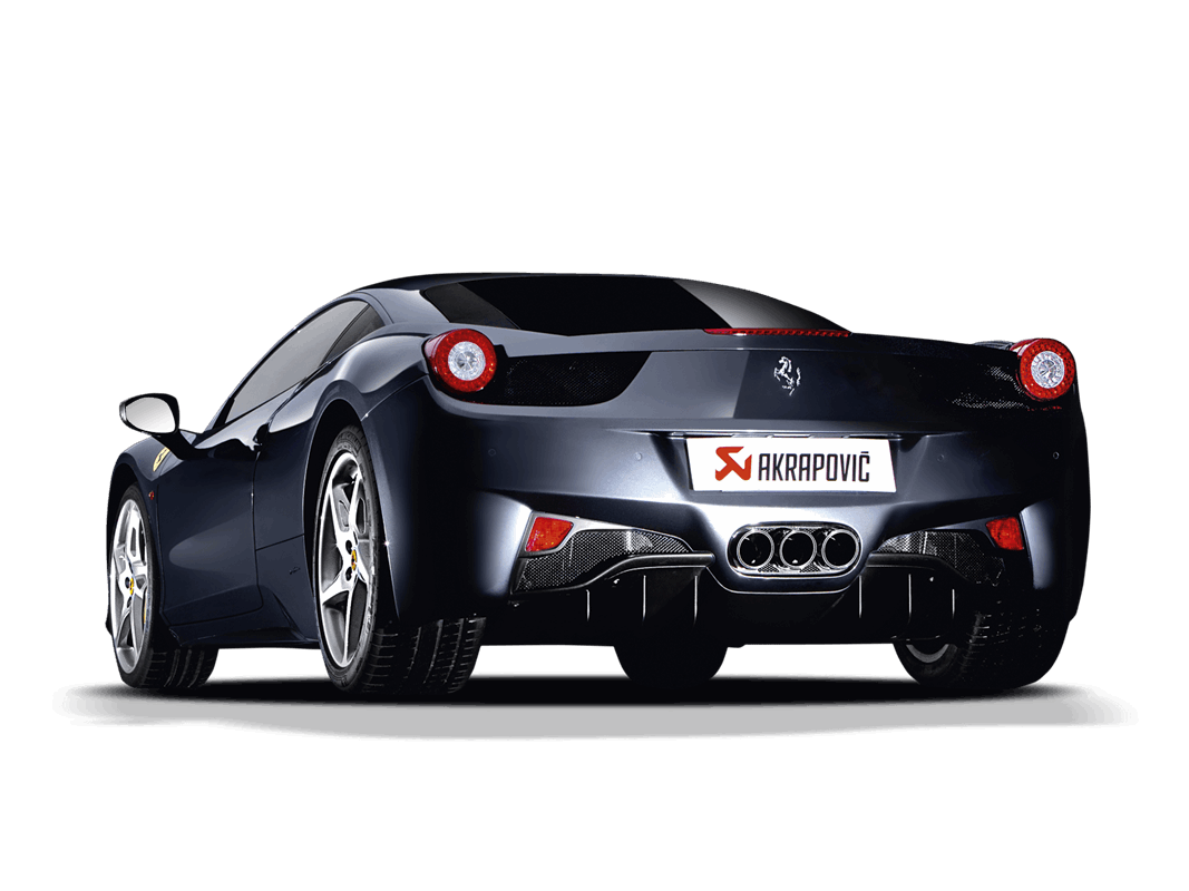 Echappement Slip-On Line Titanium Akrapovic pour Ferrari 458 Italia/458 Spider — image 2