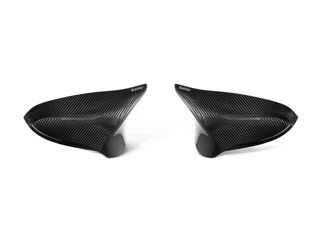 Ensemble de coques de rétroviseurs en fibre de carbone Akrapovic pour BMW F87 M2 Compétition et CS /F80 M3 et F82/83 M4 — image 1