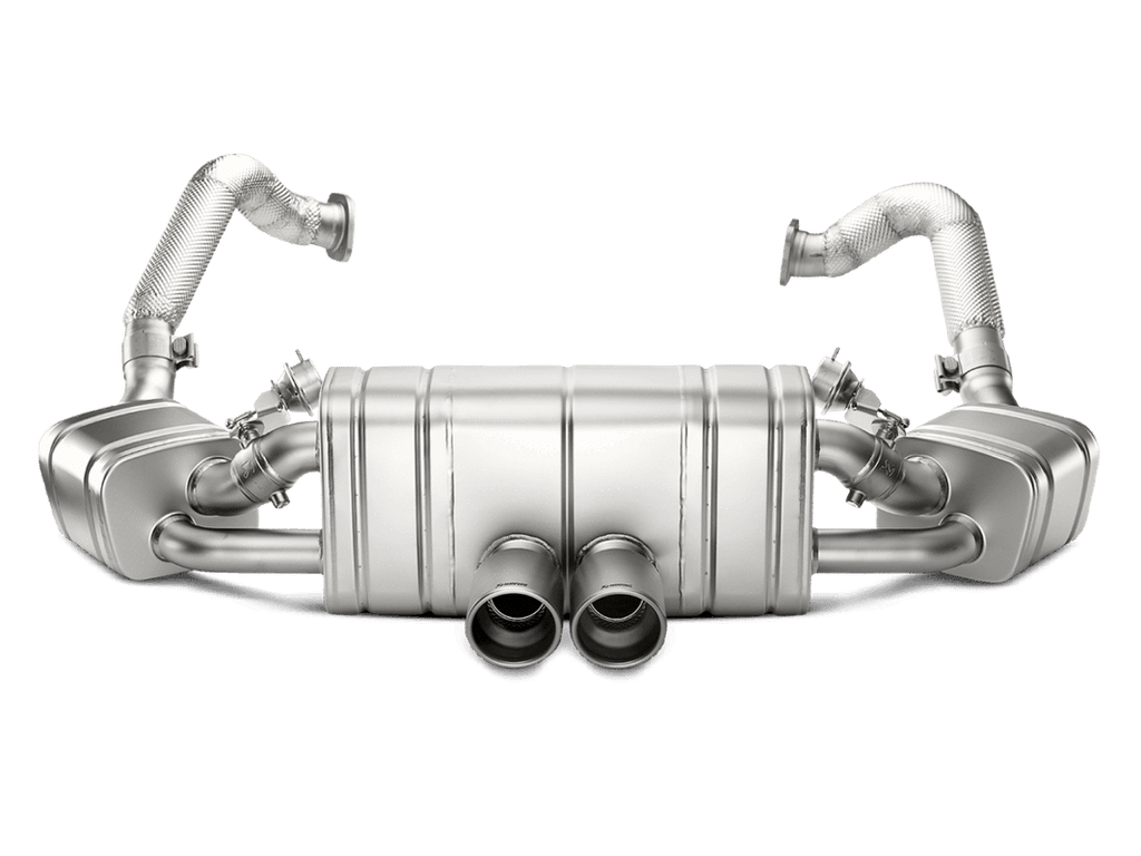 Echappement Slip-On Line Titane Akrapovic pour Porsche Cayman (981) et Cayman S/GTS (981) — image 1
