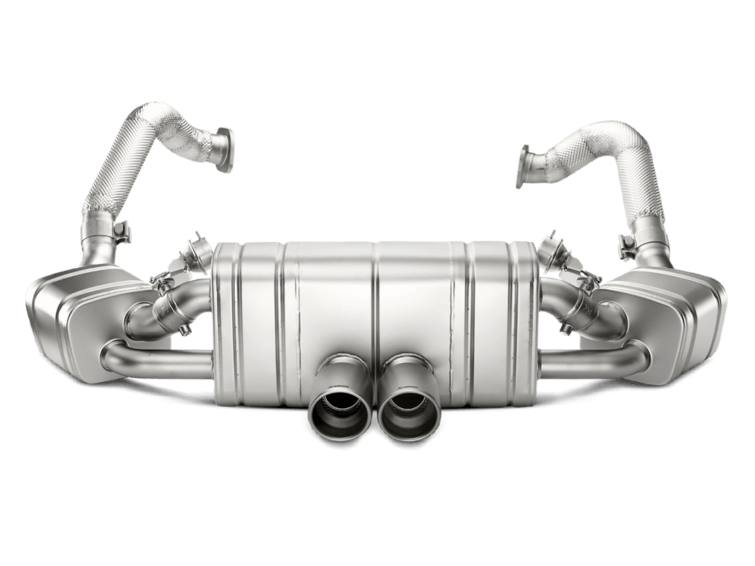 Echappement Slip-On Line Titane Akrapovic pour Porsche Cayman (981) et Cayman S/GTS (981) — image 1