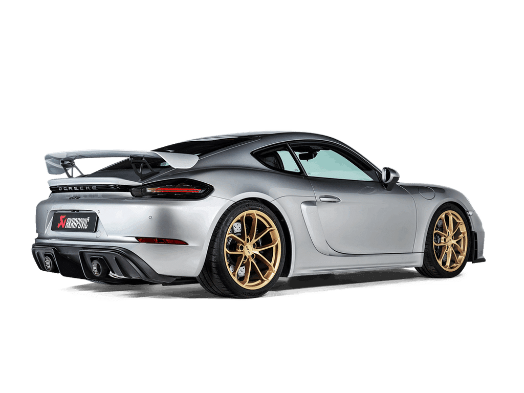 Echappement Slip-On Race Line Titanium Akrapovic pour Porsche 718 Cayman GT4 / Spyder/Boxster GTS 4.0 — image 3