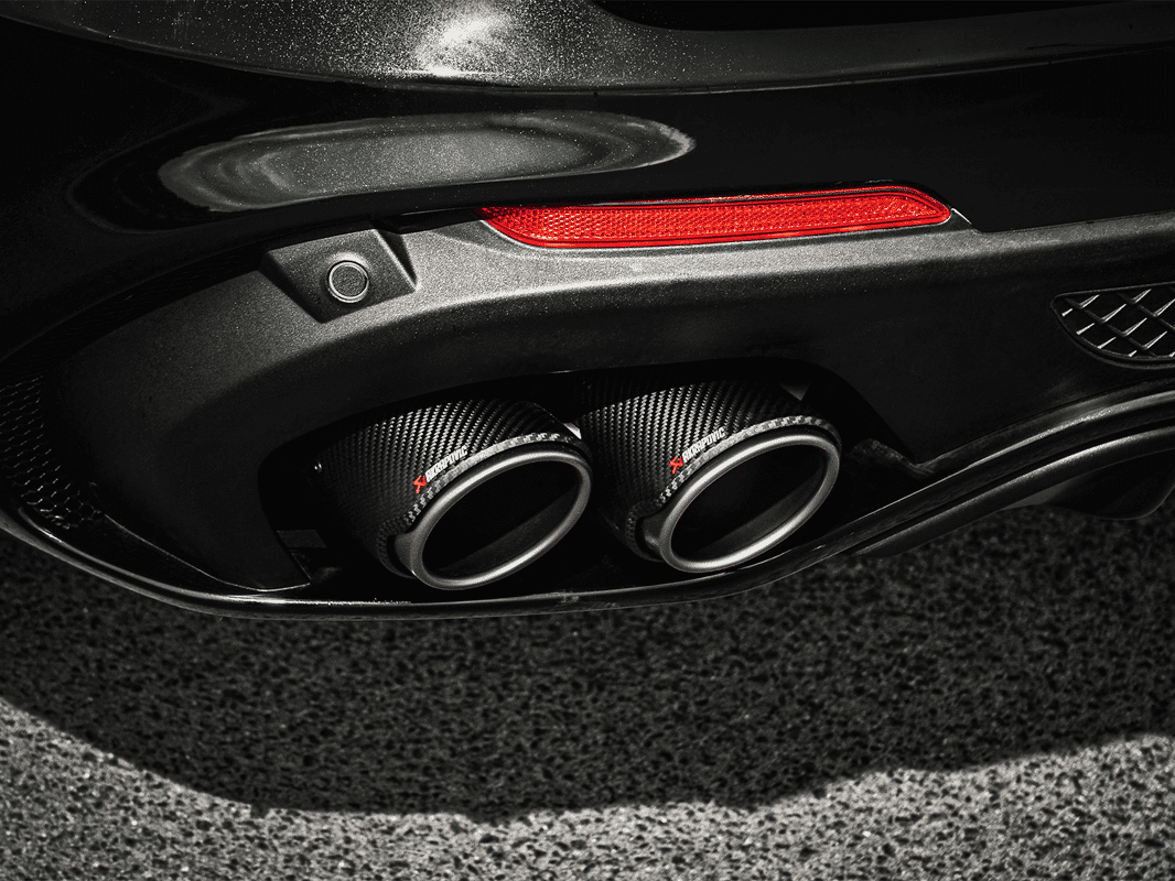LIGNE SLIP-ON AKRAPOVIC (TITANE) ALFA ROMEO STELVIO QUADRIFOGLIO 2017-2020 — image 4