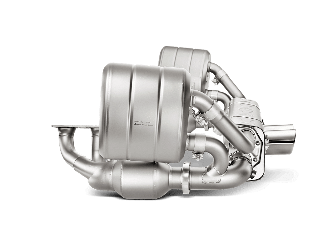 Ensemble d’embases Evolution titane Akrapovic pour Porsche 911 GT3 (991) et 911 GT3 / GT3 Touring (991.2)/911 GT3 RS (991) — image 4