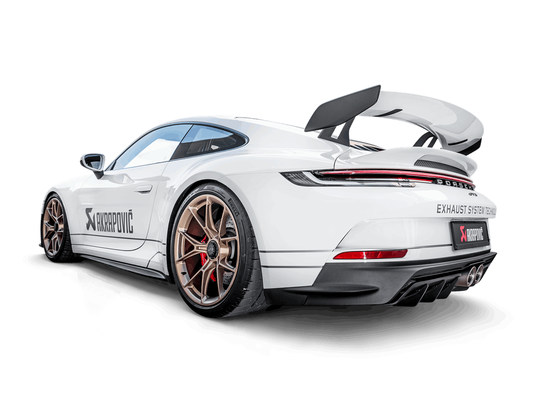 Ensemble d’embases Evolution titane Akrapovic pour Porsche 911 GT3 / GT3 Touring (992) — image 3