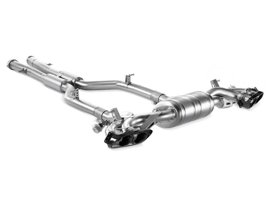 Echappement Evolution Line Titanium Akrapovic pour Mercedes-AMG SLS Coupé/Roadster C197/R197 — image 1