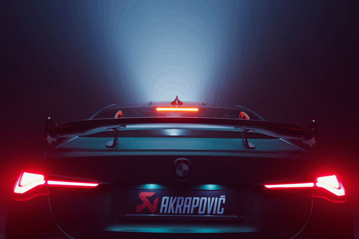 Aileron arrière carbone Akrapovic pour BMW M4 G82 et G22 M440 — image 3
