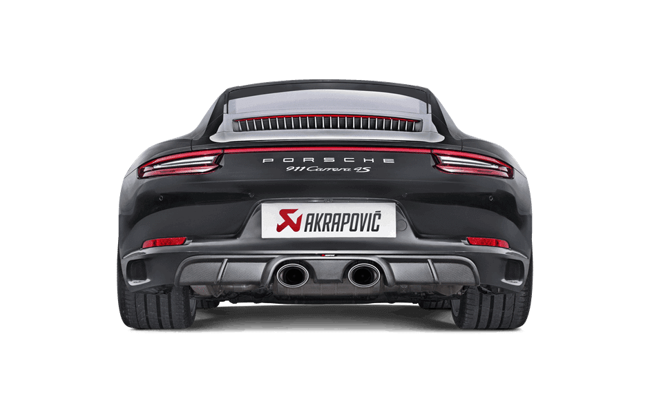 Diffuseur arrière en fibre de carbone Akrapovic pour Porsche 911 Carrera / Cabriolet / Targa /S/4/4S/GTS (991.2) — image 5
