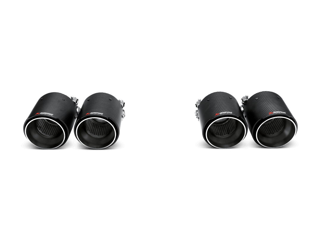 Ensemble de sorties d’échappement carbone ou en Titane Akrapovic pour BMW F80 M3/M4 F82/83 — image 1