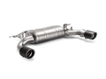 Echappement Slip-On Line (Titanium) Akrapovic pour BMW 340i (F30, F31)-OPF/GPF — image 1
