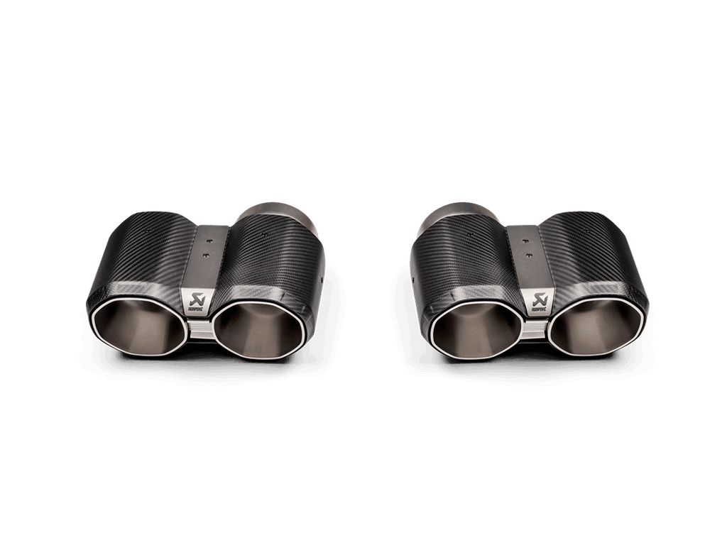 Différents Embouts D’échappements Akrapovic pour Slip-On Line (Titanium) pour BMW M3 G80/81 et BMW M4 G82/83 et BMW M2 G87 — image 1