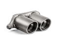 Ensemble de tuyaux d’échappement titane Akrapovic pour Porsche 911 GT3 / GT3 Touring (991.2) — image 1