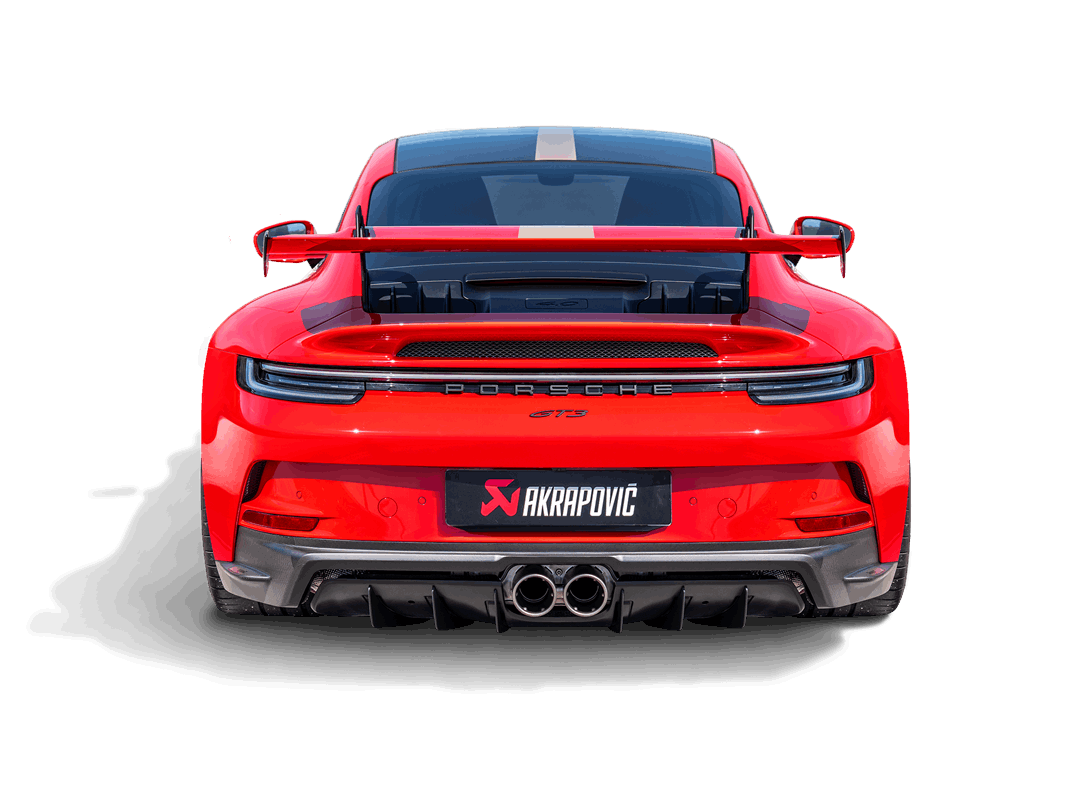 Diffuseur arrière en fibre de carbone Akrapovic pour Porsche 911 GT3 / GT3 Touring (992) — image 3