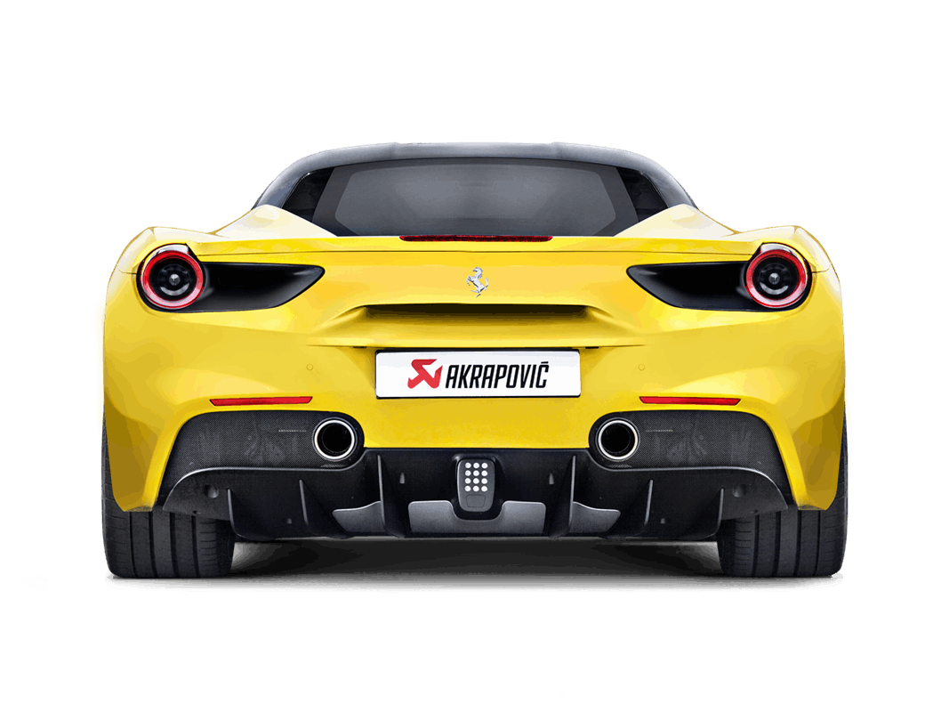Echappement Slip-On Line Titanium Akrapovic pour Ferrari 488 GTB/488 Spider — image 4