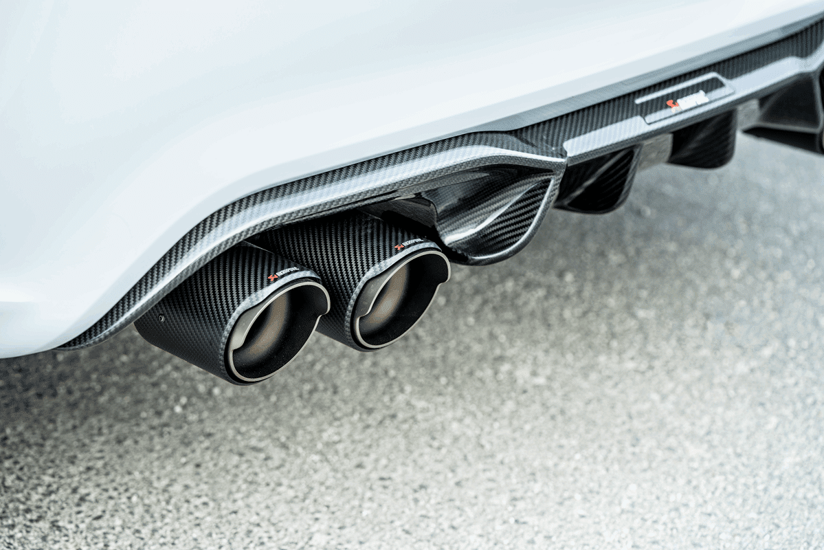 Echappement Slip-On Line Titanium Akrapovic pour BMW F87 M2CS — image 3