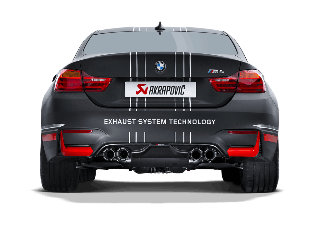 Echappement Slip-On Line Titanium Akrapovic pour BMW F80 M3 et BMW F82 M4 (non OPF ) — image 8