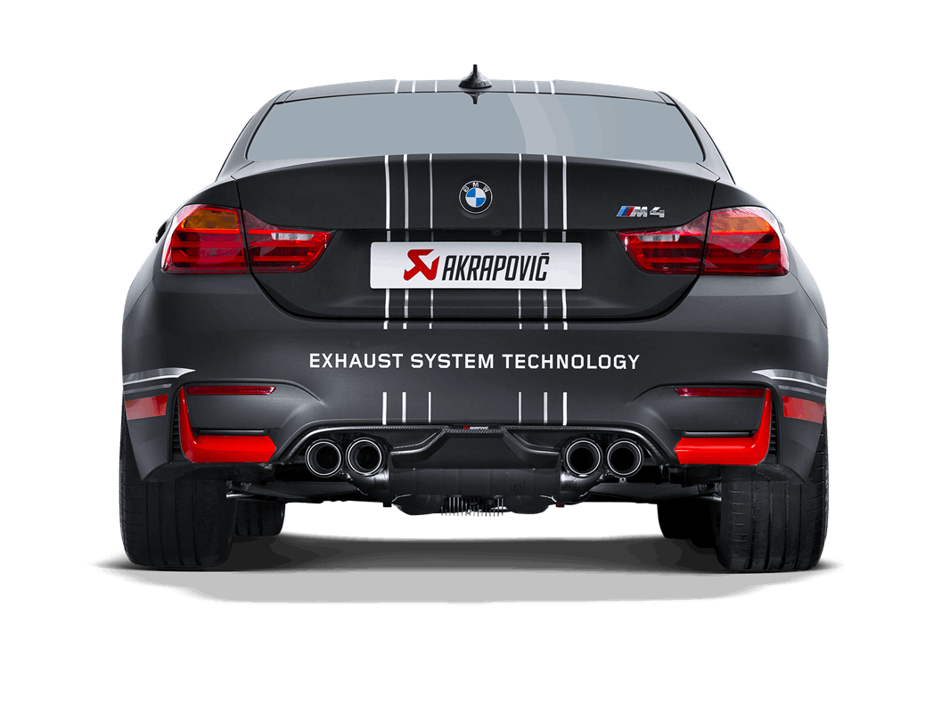 Echappement Slip-On Line Titanium Akrapovic pour BMW F80 M3 et BMW F82 M4 (non OPF ) — image 8