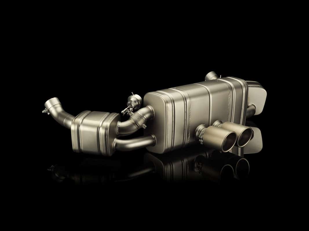 Echappement Slip-On Line Titane Akrapovic pour Porsche Cayman (981) et Cayman S/GTS (981) — image 5