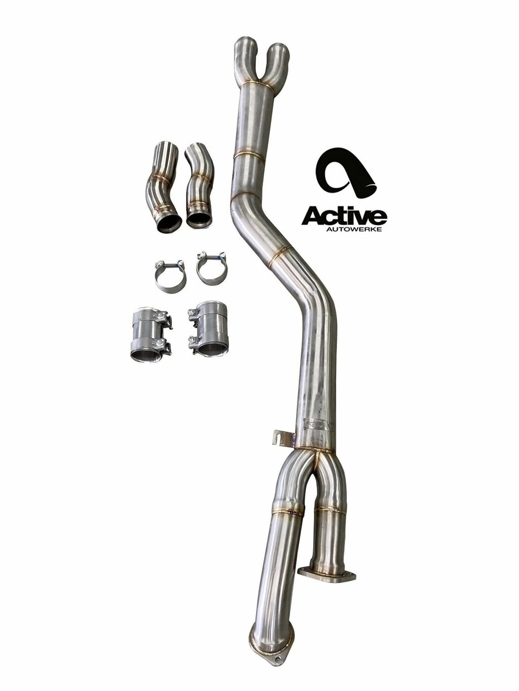 Single midpipe Active Autowerk pour BMW G80/82 M3/M4 — image 1
