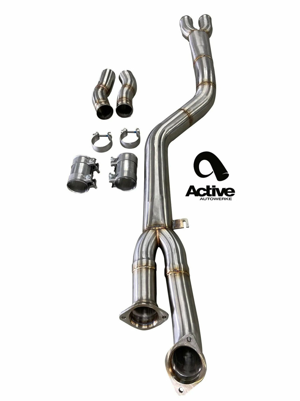 Single midpipe Active Autowerk pour BMW G87 M2 — image 2
