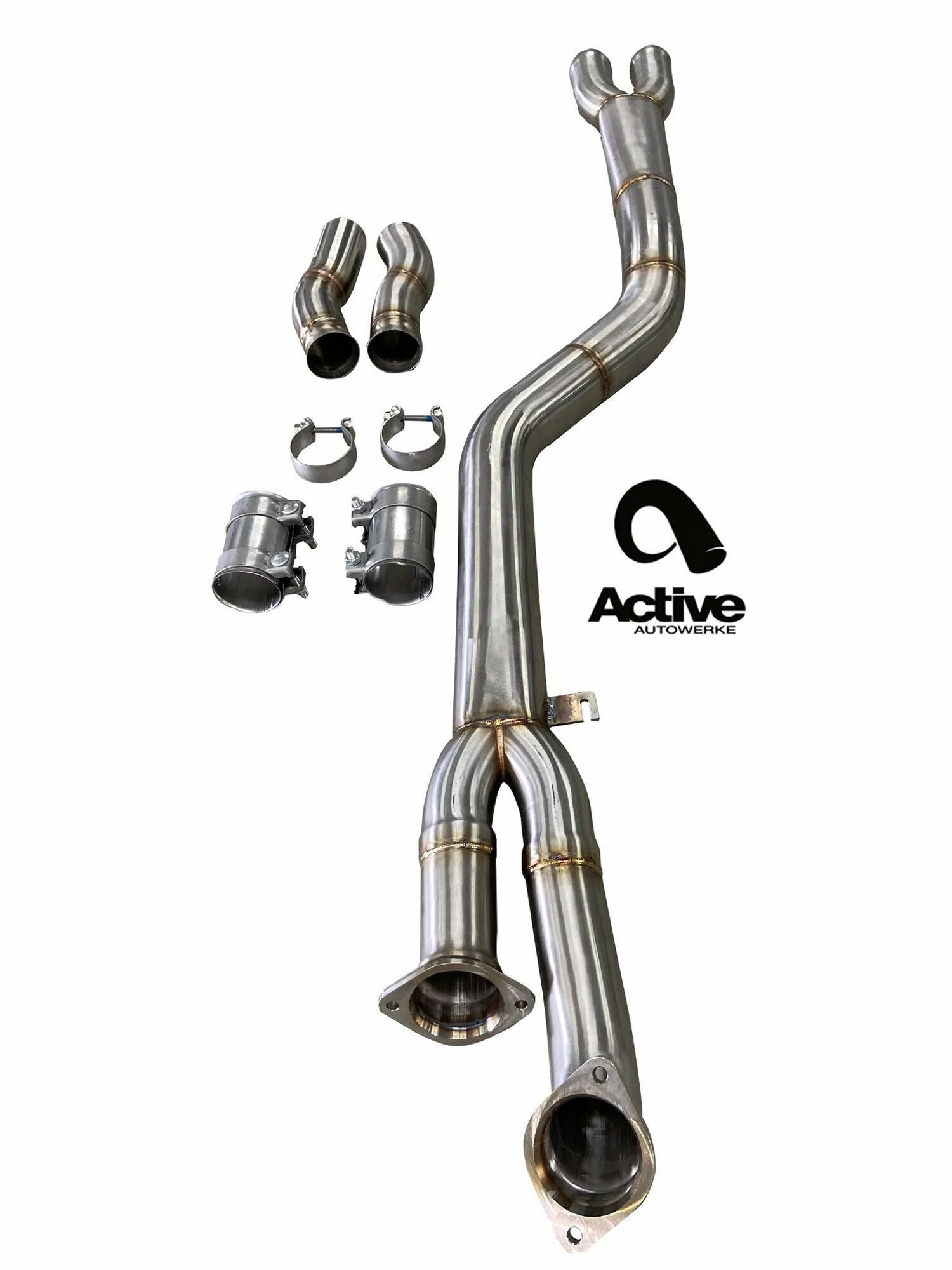 Single midpipe Active Autowerk pour BMW G87 M2 — image 2