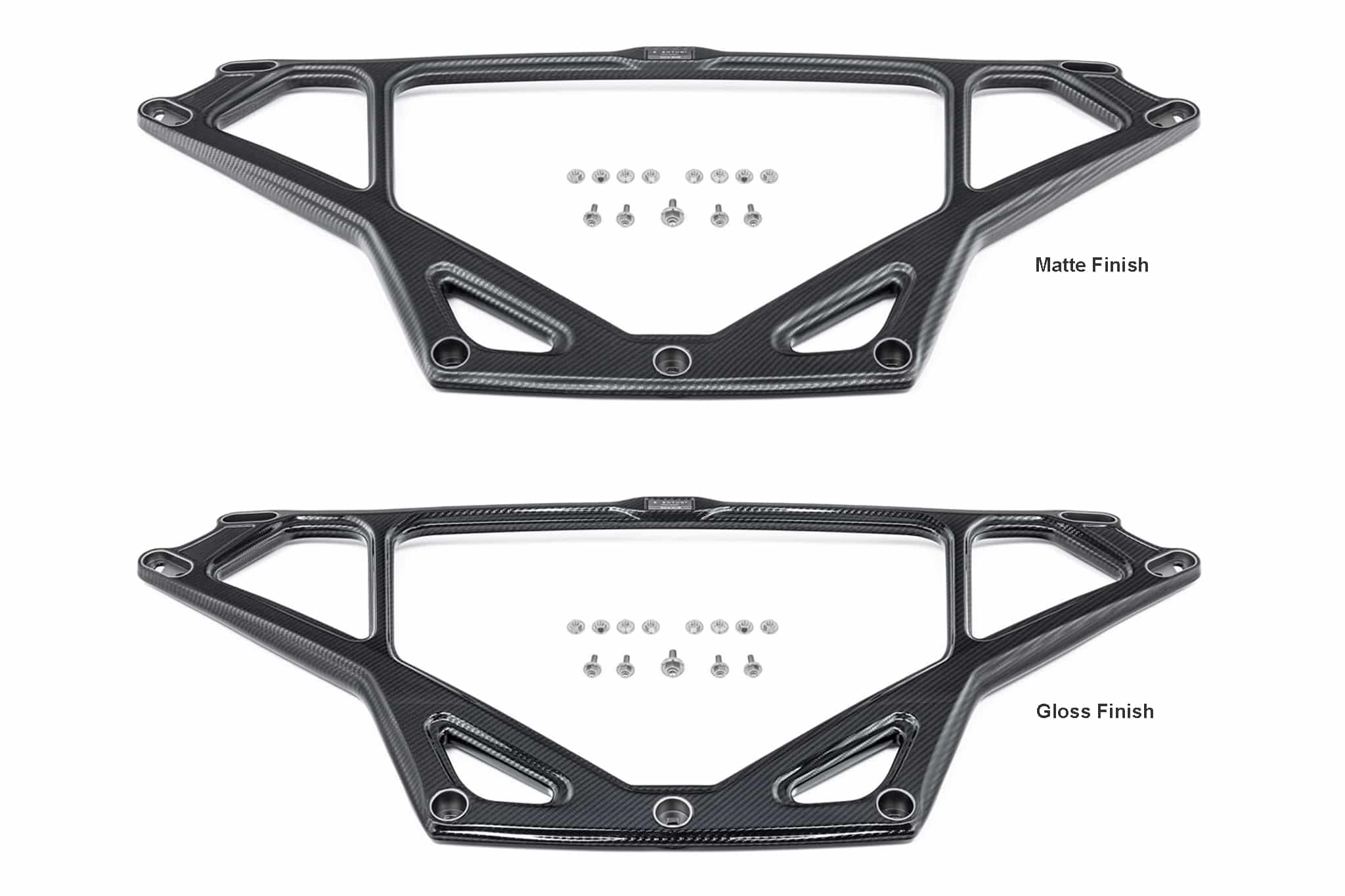 Eventuri Carbon Fiber Front Upper Strut Brace pour BMW G80/81/82/83/87 M2/M3/M4 Previous Next Eventuri Carbon Fiber Front Upper Strut Brace — image 1