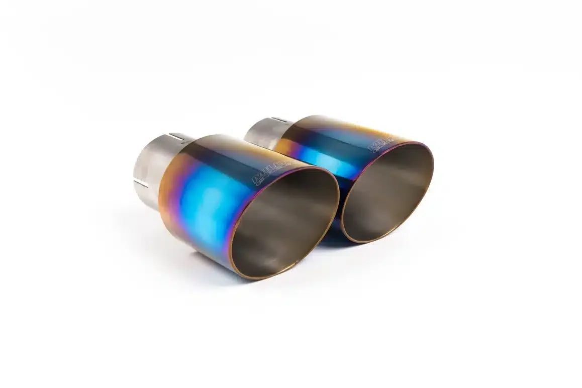 Échappement Milltek a 4 sorties Quad GT-100 en titane brûlé/bleu pour BMW F40 128TI-Homologué CE-référence SSXBM1251 — image 2