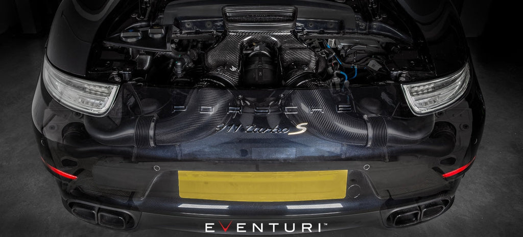 Admission carbone Eventuri pour Porsche 991 Turbo — image 8