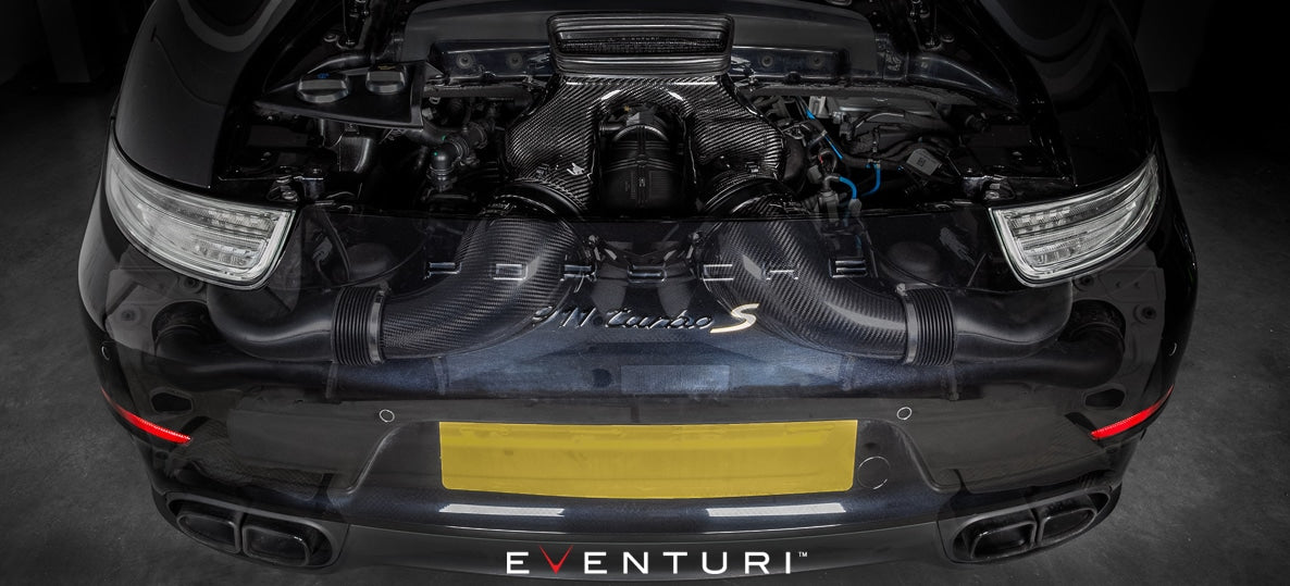 Admission carbone Eventuri pour Porsche 991 Turbo — image 8