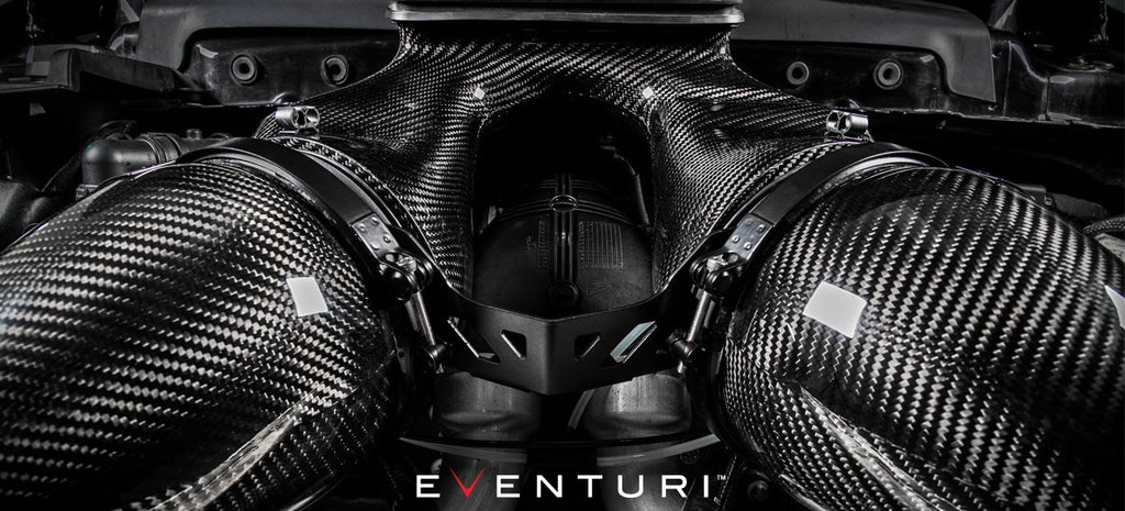 Admission carbone Eventuri pour Porsche 991 Turbo — image 6