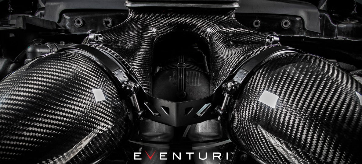 Admission carbone Eventuri pour Porsche 991 Turbo — image 6